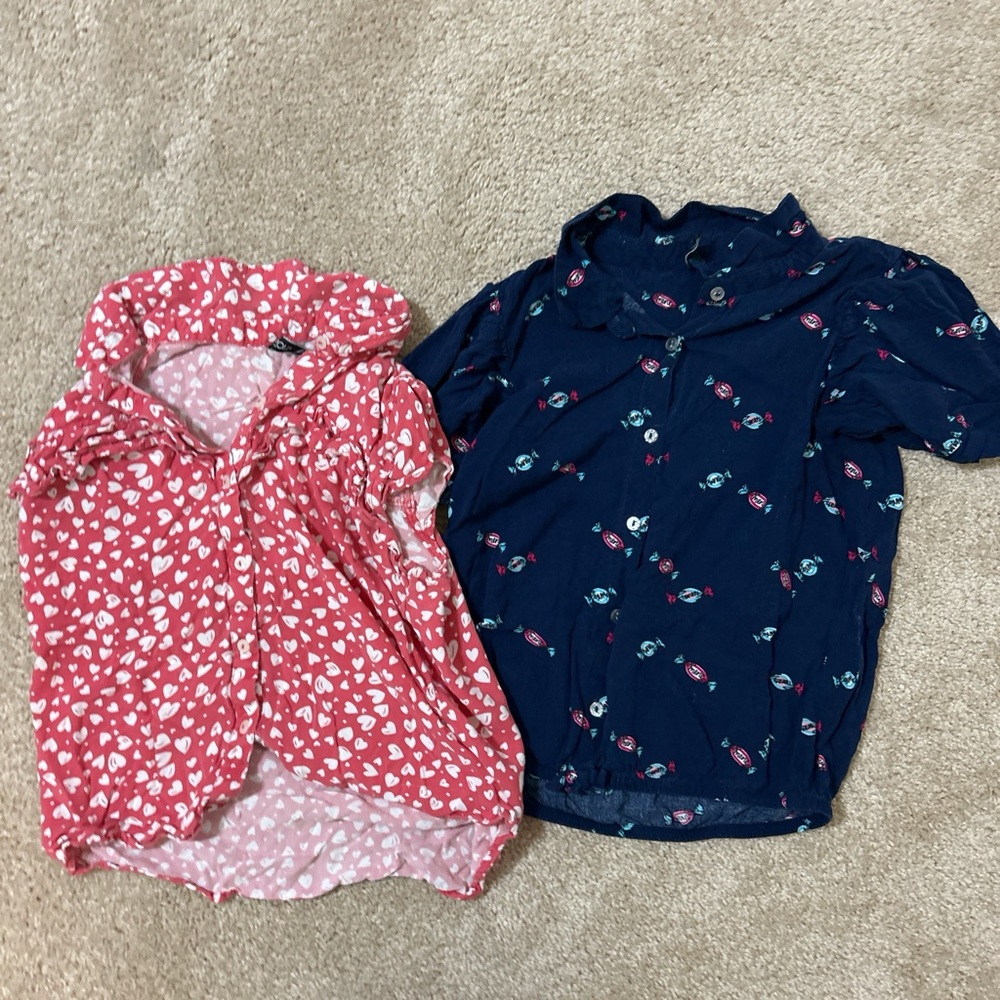 Kids' Patterned Blouses Bundle of 3